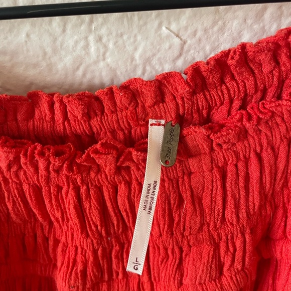 Red Ruffle Free People Set❤️‍🔥 - Picture 6 of 6